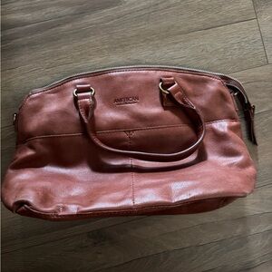 American Leather Tote Bag - Tan